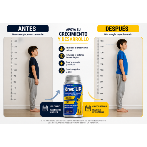 Krec Up™: Tratamiento Completo de 2 Meses – Compra 1 Mes y Recibe 2 (Oferta Especial) 🎁