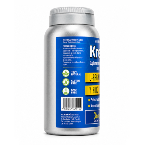 Krec Up™: Tratamiento Completo de 2 Meses – Compra 1 Mes y Recibe 2 (Oferta Especial) 🎁