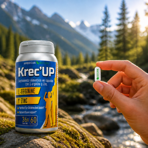 Krec Up™: Tratamiento Completo de 2 Meses – Compra 1 Mes y Recibe 2 (Oferta Especial) 🎁