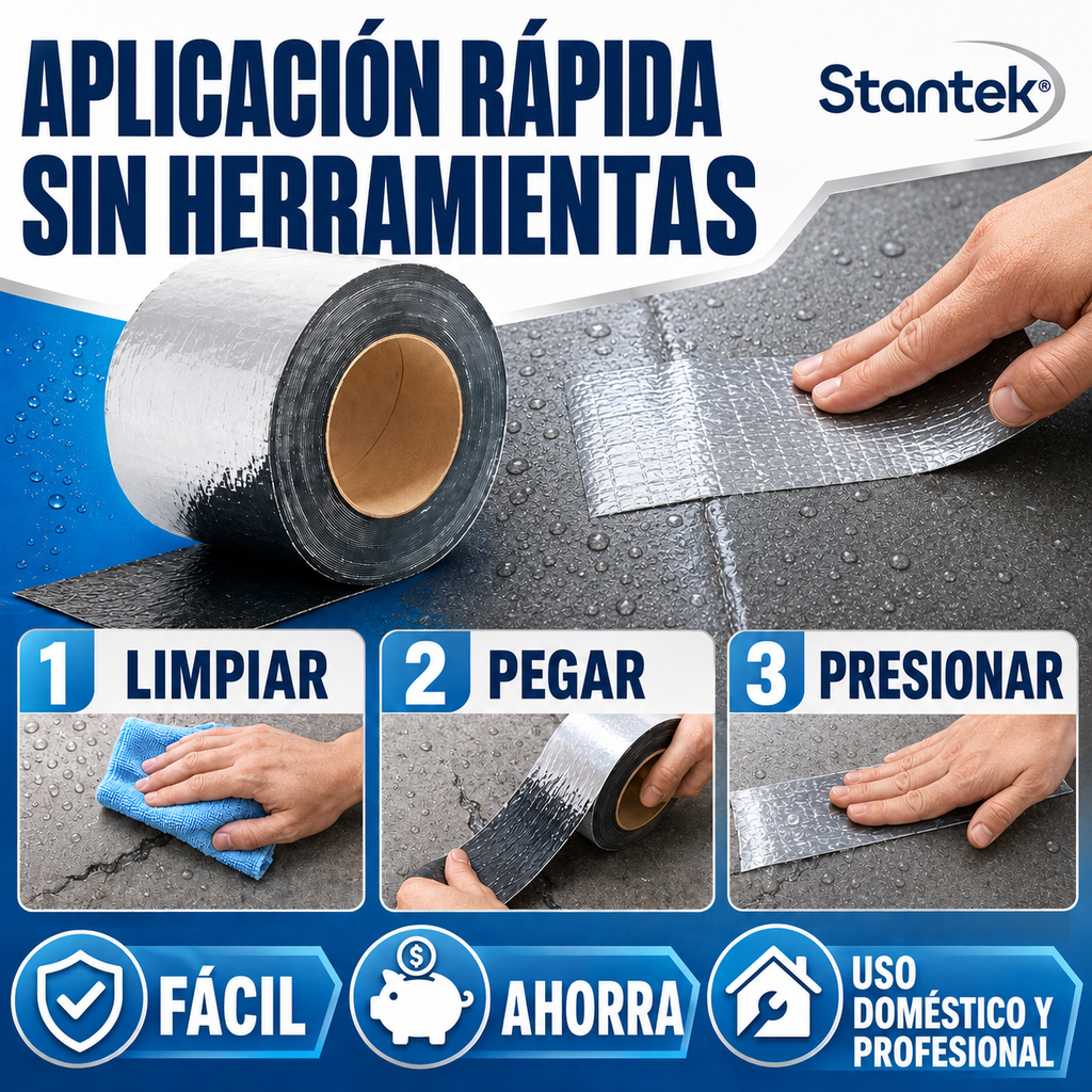 Cinta Asfáltica Impermeable Stantek®