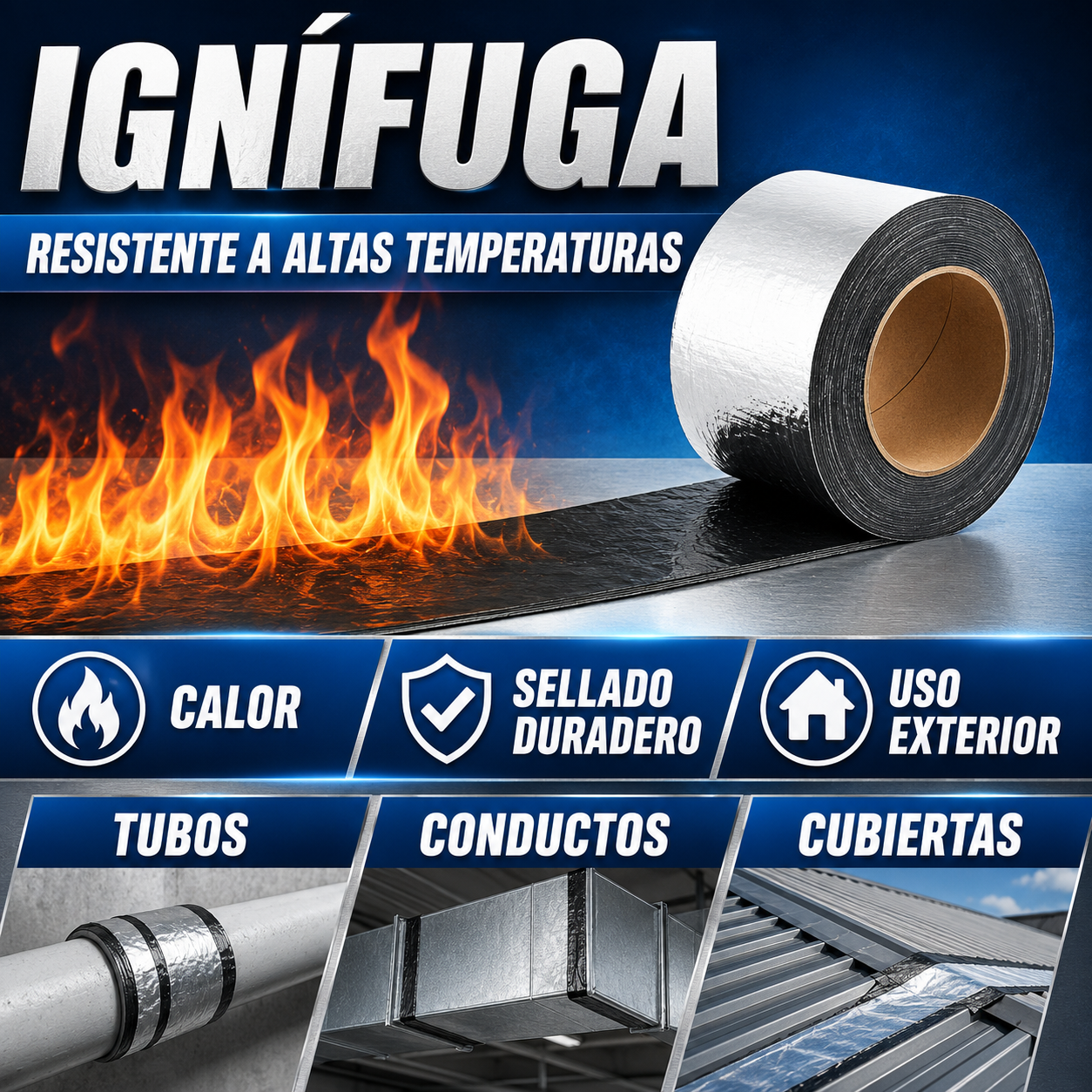 Cinta Asfáltica Impermeable Stantek®