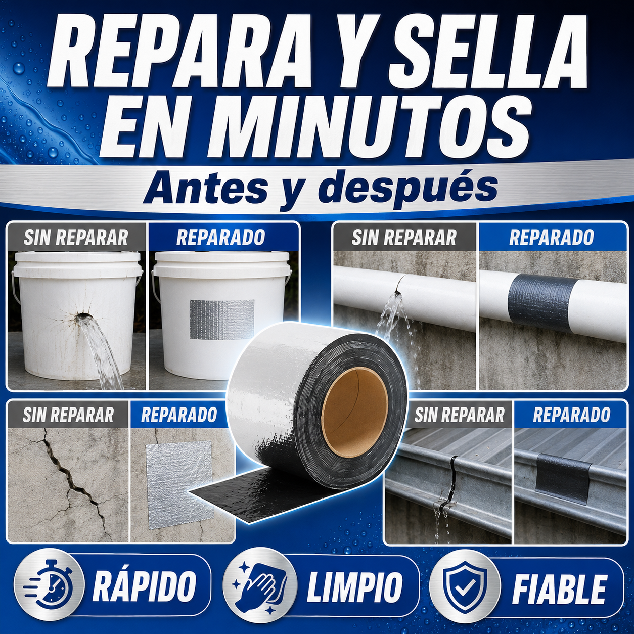 Cinta Asfáltica Impermeable Stantek®